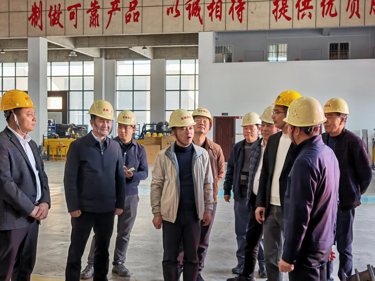 南安市委书记张桂森带队调研前山重工